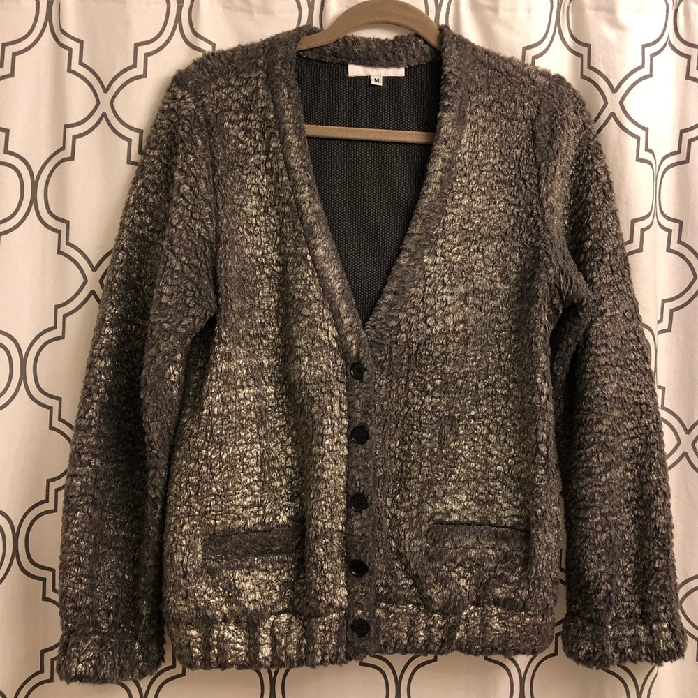 Wayne Grey Iridescent Sweater